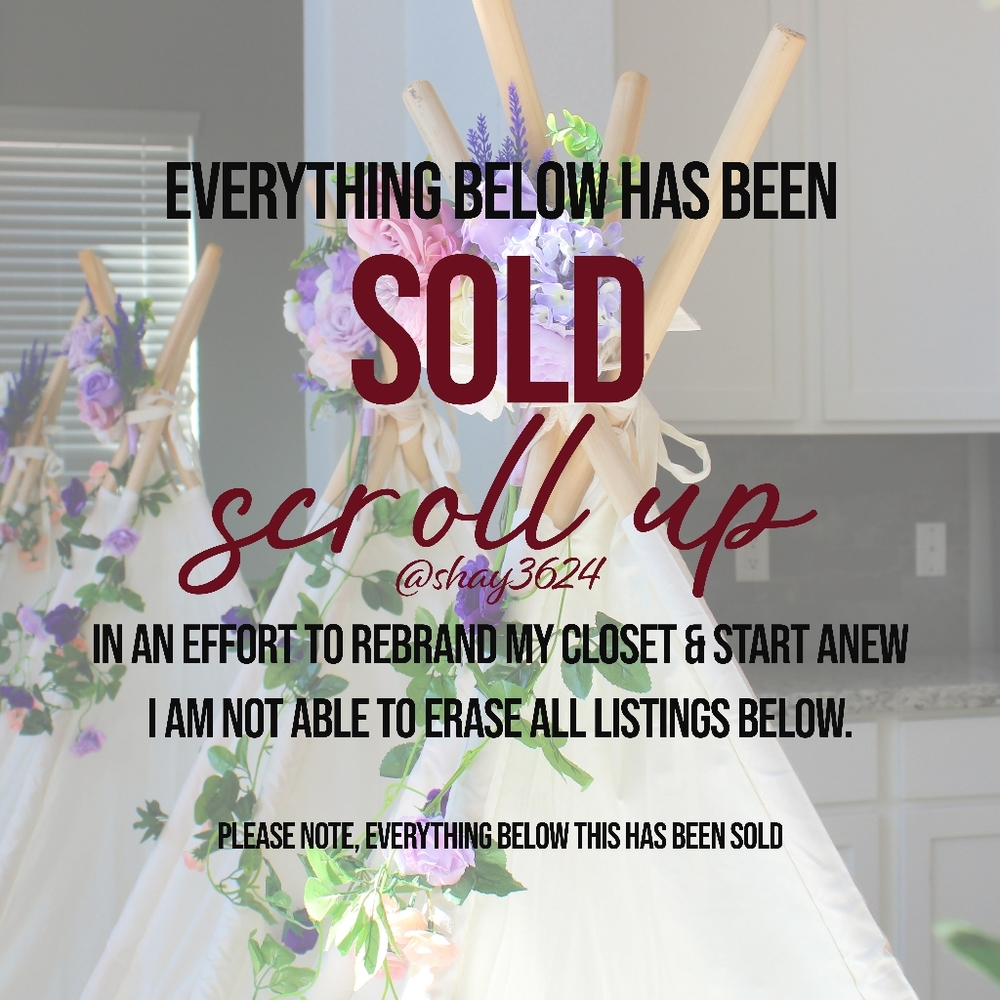 Everything Sold Below This Listing